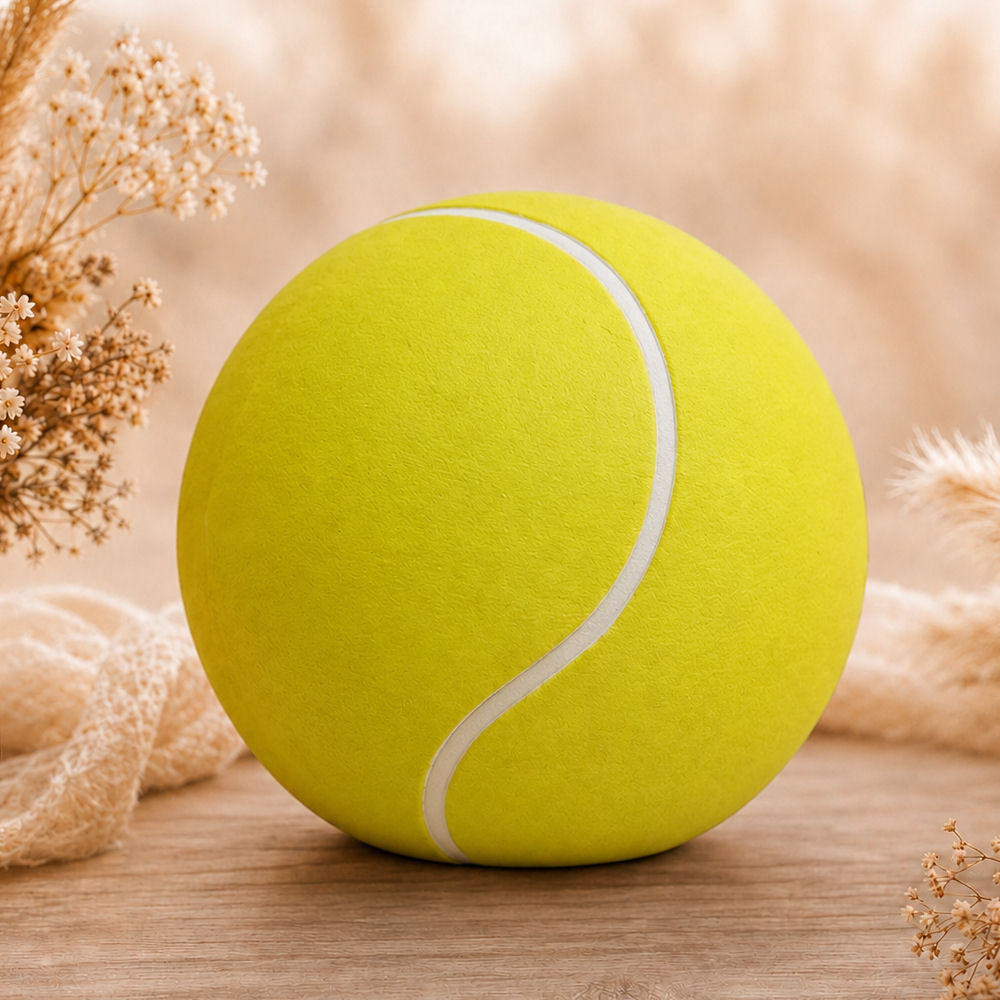 Tierurne Tennisball – Kugelurne aus Keramik