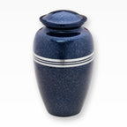 Loveurns Classic Urne mit Zierrand für die Beisetzung gesprenkelt